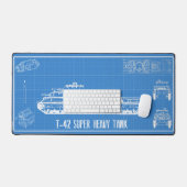 T-42 Tank Bureaumat (Keyboard & Muis)