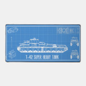 T-42 Tank Bureaumat (Voorkant)