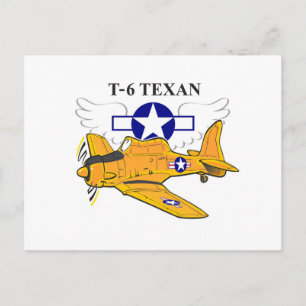 T-6 Texan Briefkaart