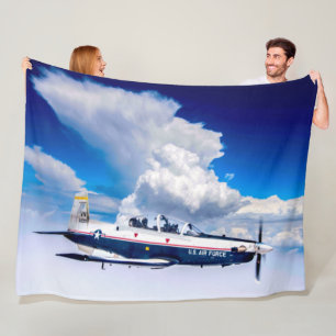 T-6A TEXAN II FLEECE DEKEN