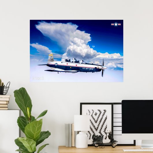 T-6A TEXAN II POSTER (Thuiskantoor)