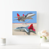 T-7A RED HAWK VIERKANTE KLOK (Huis)