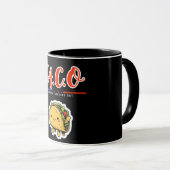 T.A.C.O. - Altijd kippen uit | Grappige Schattigee Mok (Voorkant rechts)