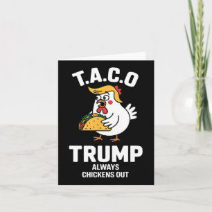 T.A.C.O. Trump heeft altijd grappige anti-Trump-ui Kaart