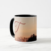"T" ArborCrosse Initial Mug  Mok (Voorkant links)