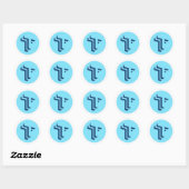 T autocollant (Feuille)