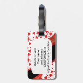 t bagagelabel (Achterkant verticaal)