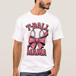 T-Ball Mama Moederdag T-shirt