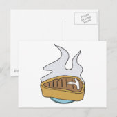 t-botsteak briefkaart (Voorkant / Achterkant)