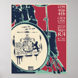 T-cats concert poster