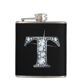 T "Diamond Bling"-fles Heupfles (Voorkant)