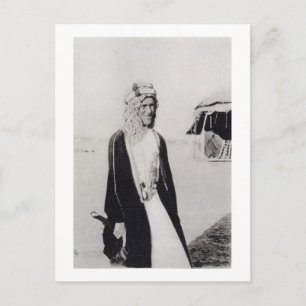 T. E. Lawrence in Arab Dress (foto) Briefkaart