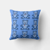 T est pour Tom bébé garçon Coussin de lancer (Verso)