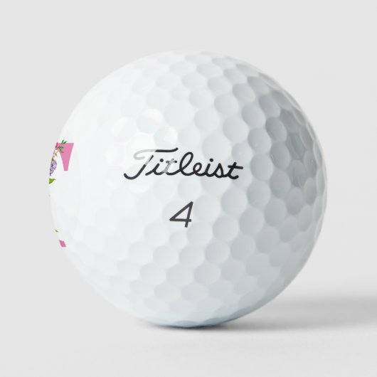 T Floral Golfballen (Logo)