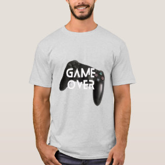 T-Grijs T-shirt met zwarte PlayStation Controller 