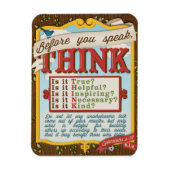 T.H.I.N.K. magneet (Verticaal)