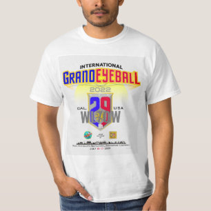 T-Hemden voor de 29e internationale Grand Eyeball T-shirt