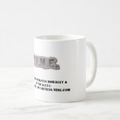 T.I.M.E. Tasse de café (Devant droit)