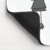 T is voor leraar muismat (Hoek)