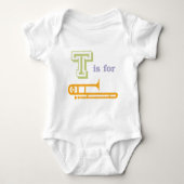 T is voor Trombone Romper (Voorkant)