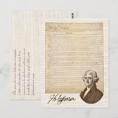 T. Jefferson: Truth & Newspapers - Briefkaart (Voorkant / Achterkant)