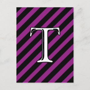 T Monogram Briefkaart