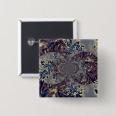 T. Nova Vierkante Button 5,1 Cm (Voorkant /achterkant)