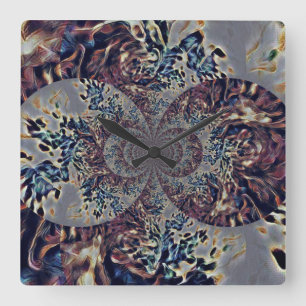 T. Nova Vierkante Klok