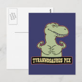 T-Pex Briefkaart (Voorkant / Achterkant)