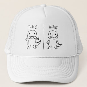 T-Pose T-Rex Sketch Trucker Pet