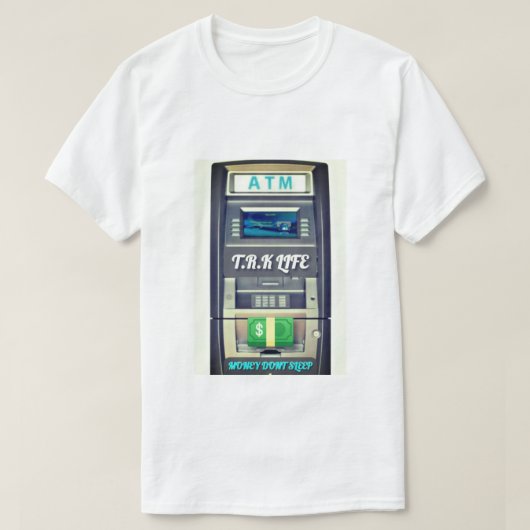 T.R.K ATM MACHINE LOGO TSHIRT (Design devant)