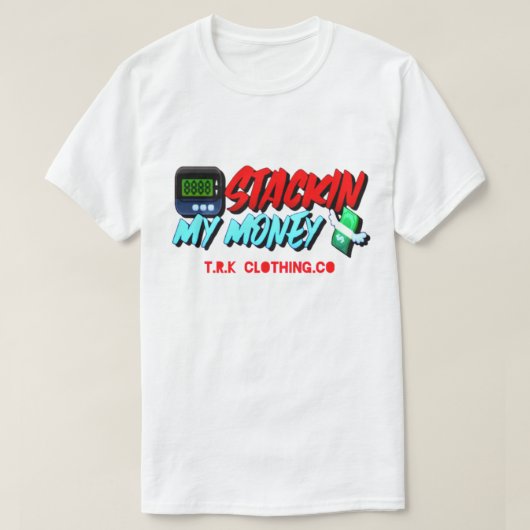 T.R.K TSHIRT POUR EMPILER L'ARGENT (Design devant)