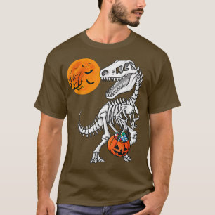 T Re Dinosaur Botten Halloween Costume Skeleton Sc T-shirt