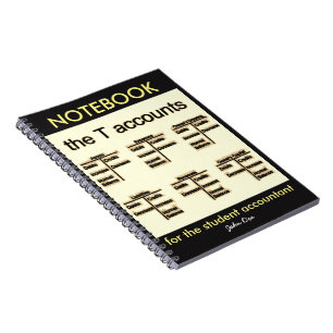 "T-rekeningen" Notitieboek