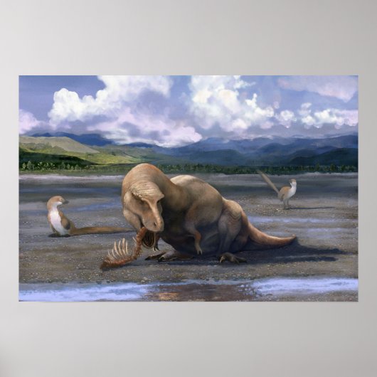 T. rex Aaseter Print (Voorkant)
