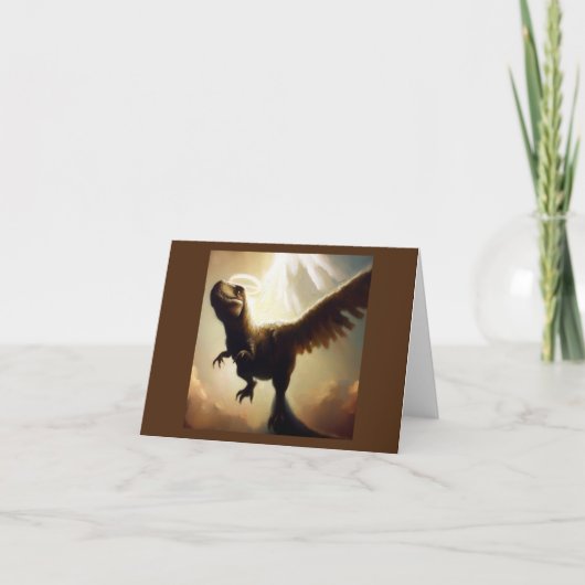 T Rex Angel Kaart (Voorkant)