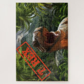 T Rex Boys Dinosaur Jurassic Legpuzzel (Verticaal)