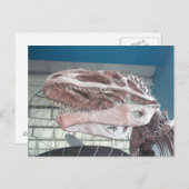 T-Rex Briefkaart (Voorkant / Achterkant)