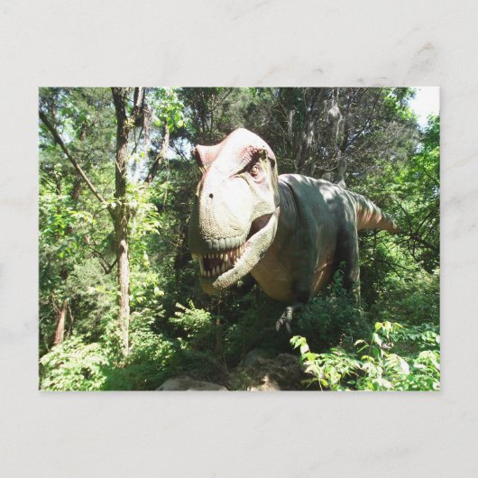 T-Rex Briefkaart (Voorkant)