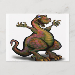 T-Rex Briefkaart
