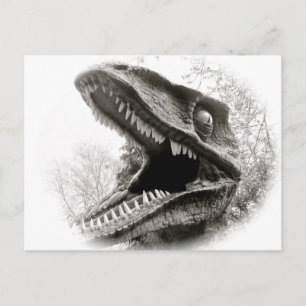 T-Rex-Briefkaart Briefkaart