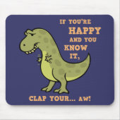 T-Rex Clap II Muismat (Voorkant)