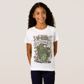 T-Rex Comic Style Enfants T-Shirt (Devant entier)