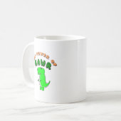 T-Rex de kracht van de RAWR Koffiemok (Voorkant links)