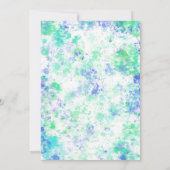 T-Rex Dino 8e verjaardagsfeestje Kaart (Achterkant)