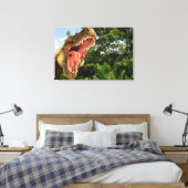 T Rex Dinosaur Art Toile murale (Insitu(Chambre))