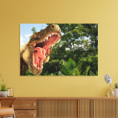 T Rex Dinosaur Art Toile murale (Insitu(Salon))