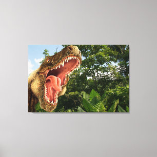 T Rex Dinosaur Art Toile murale