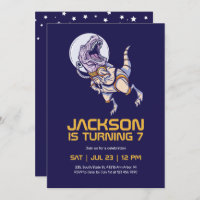 T-rex Dinosaur Astronaut Buitenspatie Kinderen, Bi