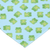 T-Rex Dinosaur Birthday Party Blue Tafelkleed (Gekanteld)